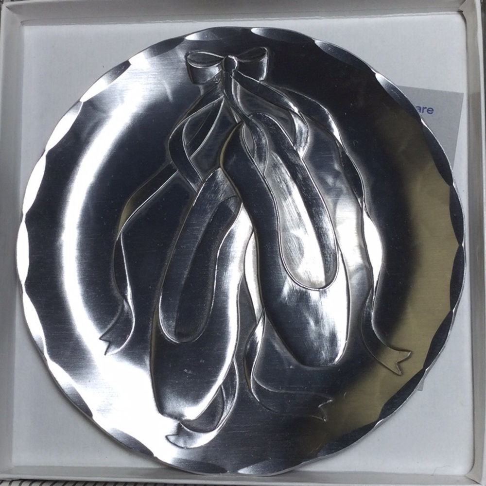 NIB Vintage Handmade Ballet/Point Coaster/Decoration